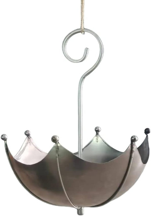 Umbrella Shaped Bird Feeder Hanging Tray, Seed Tray for Bird Feeders - Umbrella Hanging Birdbath Feeder, Bird Trough Bird Feeder Bird Bath Hanging...