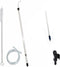 Fermtech Regular Deluxe Siphoning Kit, Regular Auto - Siphon, 24" Pro Wine Bottle Filler, Clamp and Tubing and 30" Brush....