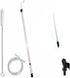 Fermtech Regular Deluxe Siphoning Kit, Regular Auto - Siphon, 24" Pro Wine Bottle Filler, Clamp and Tubing and 30" Brush....