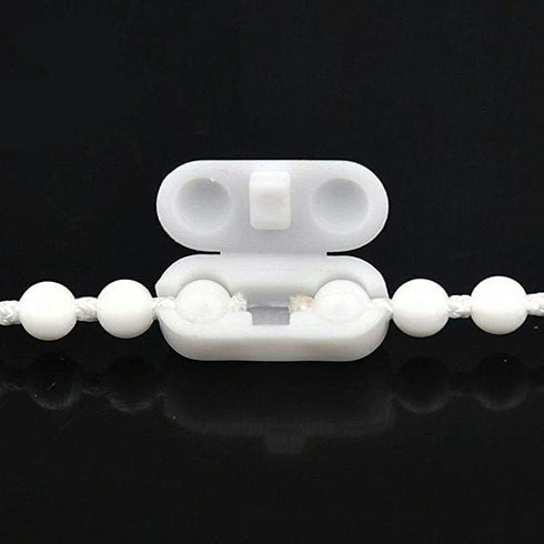 30Pcs White Ball Chain Connectors for Hunter Douglas Blinds Parts?Ball and Bead Chains...