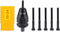 Pneumatic 10-24 Self-Locking Rivet Nut Gun Head with (Replacement Mandrel Each 5pcs?for Pneumatic Rivet Nut Gun and Cordless Rivet Nut Tool (HIFES...