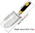Hand Shovel for Gardening, Hand Trowel Potting Trowel Garden Tool, Cast Aluminum Heavy Duty Garden Hand Shovel Gardening Tool for Digging Planting...