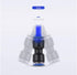 14mm Quick Fitting, 35/64” OD Push to Connect Pipe Tube Straight Fittings, Pneumatic Air Line Connector 10Pcs...