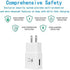 Adaptive Fast Charging USB Wall Charger Adapter for Samsung Galaxy s24 s23 s22 S21S10 S6 S7 S8 S9 / Edge/Plus/Active, Note 5 8, 9, Note 10, LG Qui...