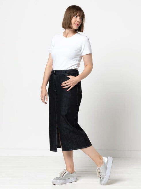 Style Arc Sewing Pattern - Tommie Jeans Skirt (Sizes 10-22)...
