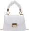 Stylish Korean Diamond Lattice Design Small Shoulder Bag...