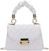 Stylish Korean Diamond Lattice Design Small Shoulder Bag...