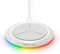 Wireless Charger, 10W RapidX Prismo RGB Wireless Charging Pad Compatible with iPhone 14/14 Plus/14 Pro/14 Pro Max/13/13 Mini/SE 2022/12/11/X/8,Sam...