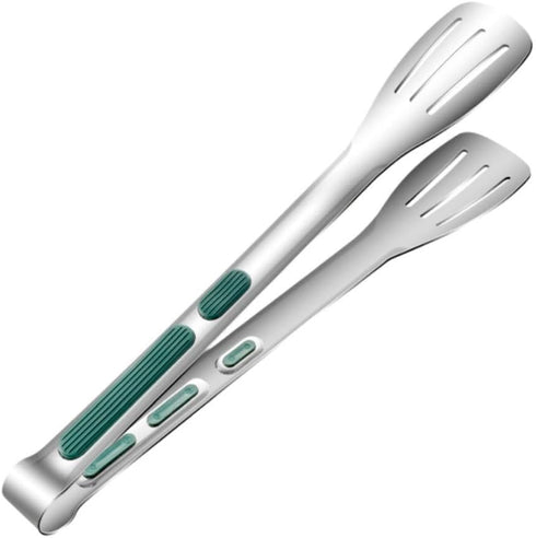 Huakai cooking tongs,kitchen tongs- Stainless Steel Metal, Long, Heavy-Duty, and Ergonomic,Stainless steel tongs, kitchen gadgets,dishwasher safe ...