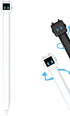 Antetek Cute Robot Design for Apple Pencil 2nd Generation case,Soft Silicone Protective Cover Accessories,Shockproof and Anti-Fall iPencil Case Sl...