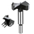 2 Inch Carbide Forstner Drill Bit, Carbide Tipped Forstner Bit for Hard Wood, Wood Drilling Bit Woodworking Hinge Cutter Tool Kits for Wood Plywoo...