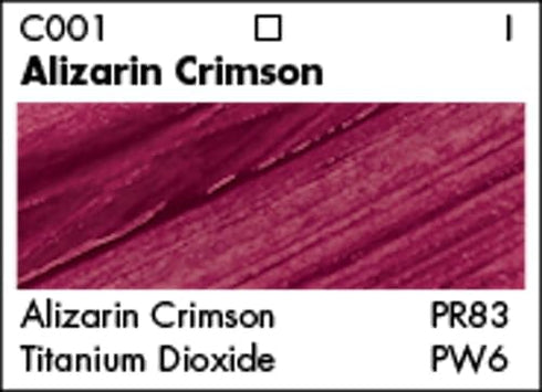 GRUMBACHER Academy Acrylic Paint, 75ml/2.5 Ounce Plastic Tube, Alizarin Crimson (C001P)...