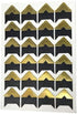360 Count Self-Adhesive Acid Free Photo Corners for Scrapbooks Memory Books (Gold-Black-Kraft)...