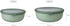 Mepal Cirqula 76oz/2,250ml Multi Food Storage & Shallow Serving Bowl with Transparent Lids | Perfect for Food Prep | Microwave & Dishwasher Safe |...