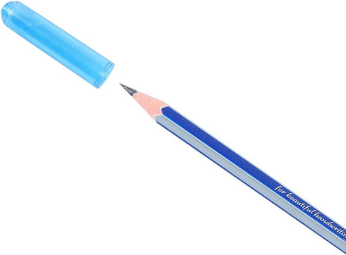 Doms X1 X-Tra Super Dark Pencils 1 Pack - 10 Pencils - 1 Eraser + 1 Sharpner + 1 Protection Cap Free...