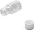 Othmro 100Pcs 5ml Plastic Bottles Lab Cylindrical Chemical Reagent Bottle Wide Mouth Laboratory Reagent Polyethylene Bottle Sample Sealing Liquid ...