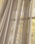 Curtainworks Soho Voile Curtain Panel, 144", Winter White...