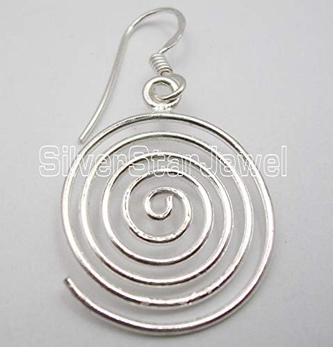 Engagement Wholesale Jewelry 925 Pure Silver Earrings 1.5"...