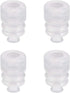 uxcell Suction Cups, 7mm Diameter x M5 Joint Silicone Vacuum Industrial Pneumatic Suction Cup 4pcs...
