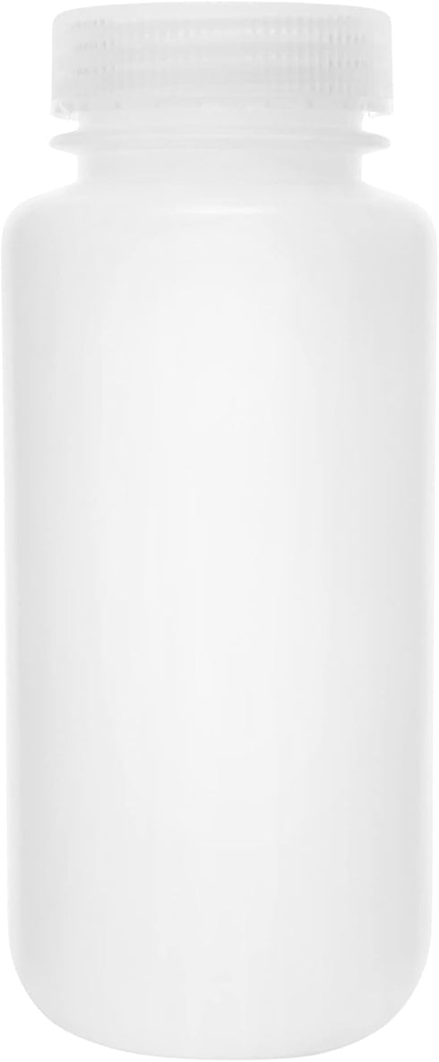 EISCO Reagent Bottle, 500mL - Wide Mouth with Screw Cap - HDPE Labs...