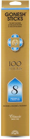 Gonesh - Classic Collection - Non-Toxic 10” Slow Burn Light Fruit & Floral Aromatic Sticks - No. 8-100 Pack...
