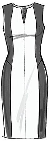 Vogue Patterns V9050 Misses'/Misses' Petite Dress Sewing Template, E5 (14-16-18-20-22)...