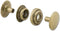 Tandy Leather Line 24 Snaps Antique Brass Plate 10/pk 1263-04...