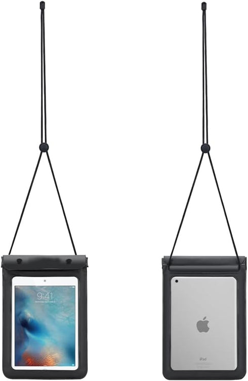 Waterproof Tablet Case Pouch Dry Bag for Kindle Paperwhite/Oasis E-Reader, iPad Mini 7.9’’ 8.3’’, Galaxy Tab A9 A7 Lite 8.7’’, A 8.0’’, E 8.0’’, S...