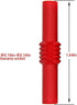 10Pcs Insulated 4mm Banana Jack Female to Female Banana Socket Connectors Coupler for 4MM Banana Plug Extension Adapters...
