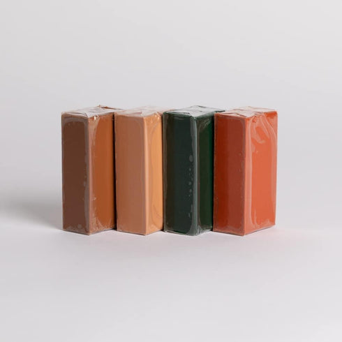Van Aken Claytoon Modeling Clay – 1 lb (Four 4-oz Bars) – Use for Claymation, Models, and Stop Motion (Earth)...