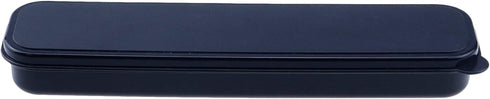 MY MIRONEY 4PCS Portable Travel Tableware Box Black Flatware Storage Box Case Travel Utensils Cutlery Case for Fork Spoon Chopsticks...