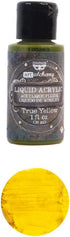 Prima Marketing Finnabair Art Alchemy Liquid Acrylic Paint 1 Fluid Ounce-True Yellow...