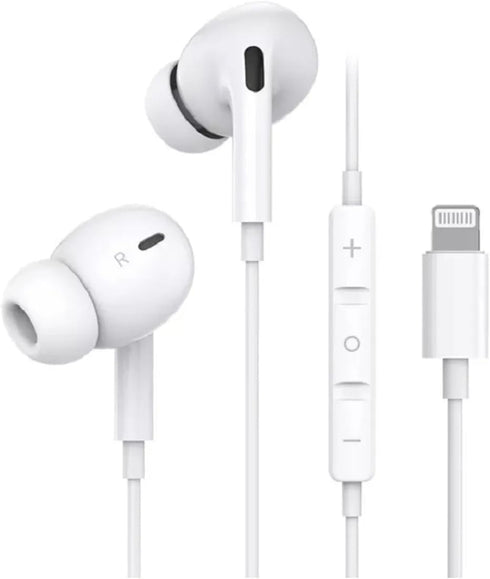 Earbuds for iPhone X/XR/SE/11/12/13/14 Earphones (JH-7A) Pop-up Bluetooth Wired in-Ear Earbuds Lightning Headphones with Mic for iPhone 7/8Plus/X/...