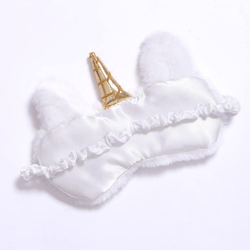 2 Pack Cute Animal Sleep Mask for Girls Cute Unicorn Soft Plush Blindfold Sleep Masks Eye Cover for Women Girls Travel Nap Night Sleeping...
