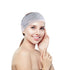 100 Pieces Disposable Headbands Spa Stretchable Headband Skincare Headbands for Women Soft Non Woven Facial Spa Head Bands White...
