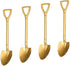 4 Pack Shovel Shape Demitasse Espresso Spoons, 4.7 Inches Stainless Steel Mini Coffee Spoons, Small Spoons for Dessert,Tea, Appetizer, Party Suppl...