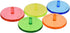 100 Pcs Clear Plastic Round Golf Ball Position Markers for Golf and Baseball Mixed Colors...