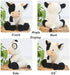 9 inches Cow Stuffed Animal Soft Plush Cute Cow Doll for Boys Girls...