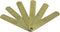 OEMTOOLS 25305 6 Non-Ferrous Brass Feeler Gauge Blades | Measure Gap Between Reluctor and Pickup Coil, Calibrate Machines, Fix Guitars | Simple, I...