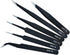6PCS Precision Tweezers Set, Upgraded Anti-Static Stainless Steel of Tweezers, for Electronics, Soldering, Laboratory Work, Jewelry-Making, Model,...