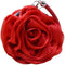 Mily Womens Satin Evening Bag Flower Shaped Wristlet Soft Satin Wristlet Handbag Wedding Party Purse...