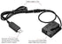 Andoer DR-E8 Dummy Battery with DC Power Bank USB Adapter Cable Replacement for LP-E8 for Canon EOS 550D 600D 650D 700D DSLR Cameras......
