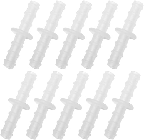 10pk Oxygen Tubing Straight Connectors...