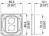 Penn Elcom M1504 ABS Dish Two Neutrik D/NL4MP...