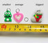 Rubber Loom Band Charm, Silicone Bracelet Charms,Loom Rubber Bands Charms,Bracelet Pendant, 105pcs...
