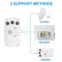 Waterproof Refrigerator Fridge Thermometer, Digital Freezer Room Thermometer, Max/Min Record Function Large LCD Screen and Magnetic Back for Kitch...