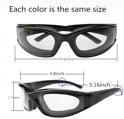 Unisex Tear Proof Cut Onion Goggles, Saftey Glasses for Kitchen, Cooking, BBQ, Cleaning, Cycling; OG1...