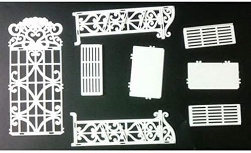 NUOBESTY Doll Shoes Rack Miniature Dollhouse Furniture for Girl Doll Playset Accessories...