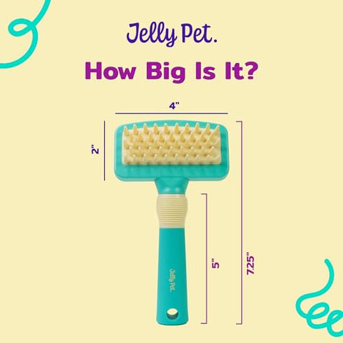 Deshedding Dog Bath Brush, Curry Brush for Short-Hair Dogs, Shampoo, Massage and Deshed, Use Wet or Dry, Professional Grooming Quality...