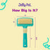 Deshedding Dog Bath Brush, Curry Brush for Short-Hair Dogs, Shampoo, Massage and Deshed, Use Wet or Dry, Professional Grooming Quality...